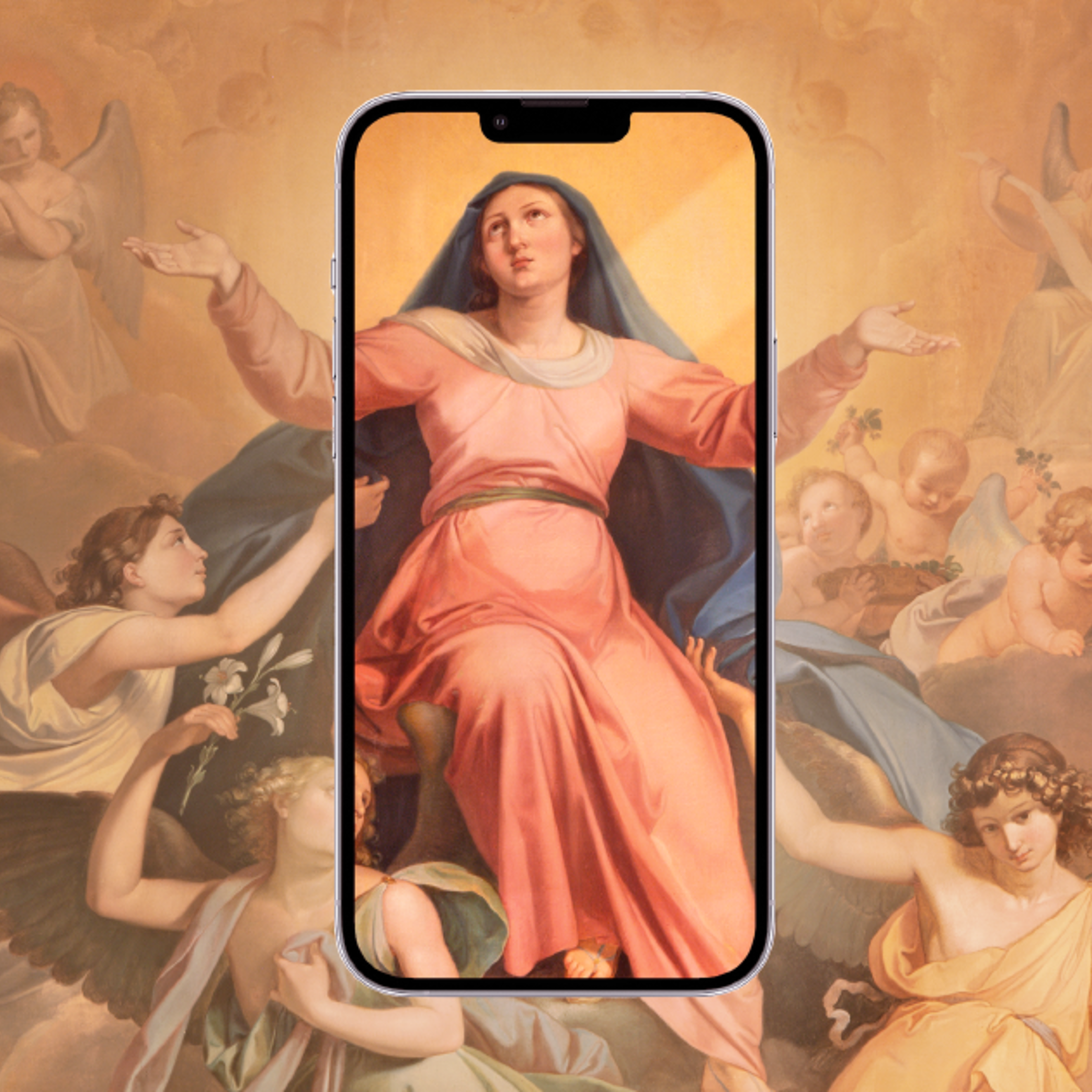 Assumption image in cell phone