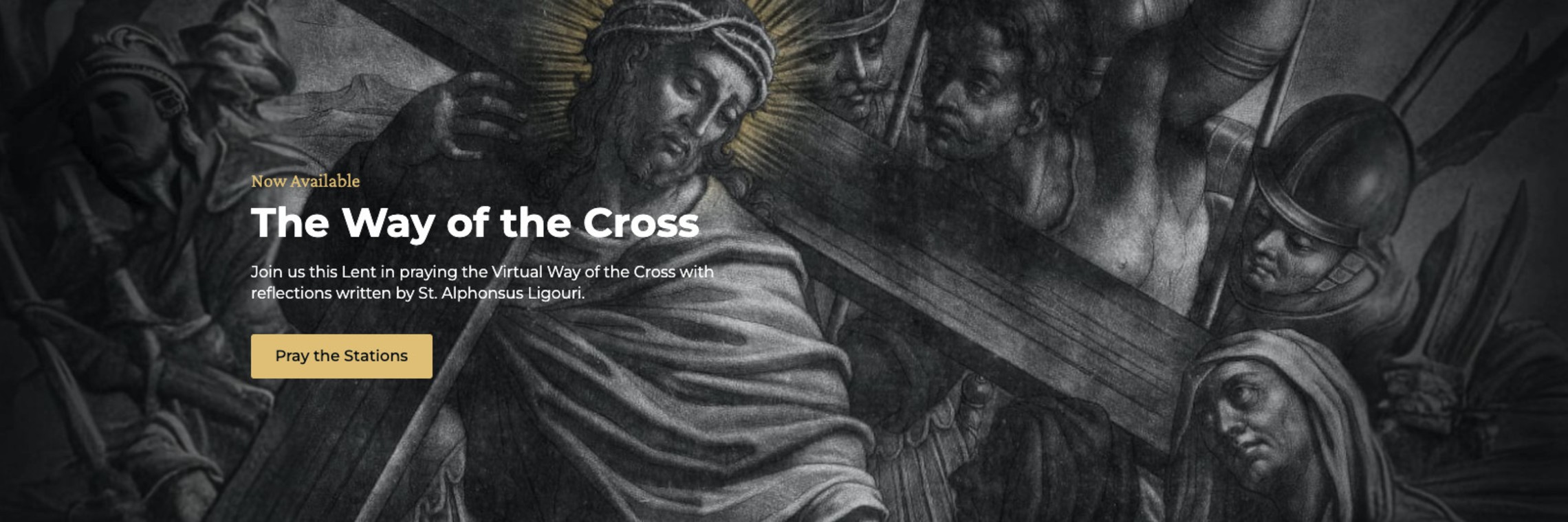 Way Of The Cross With Text
